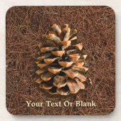 針盤の松落ちた錐 コースター (正面)