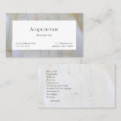 針胴前面 名刺 (正面/裏面)