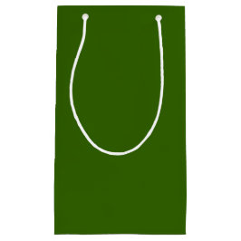 針葉樹グリーン スモールペーパーバッグ