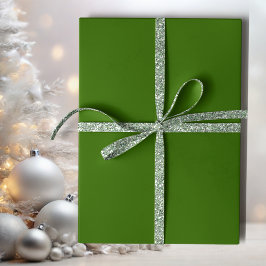 針葉樹グリーン ラッピングペーパー