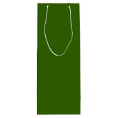 針葉樹グリーン ワインギフトバッグ (裏面)