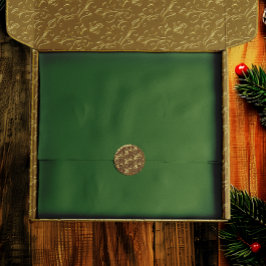 針葉樹グリーン 薄葉紙