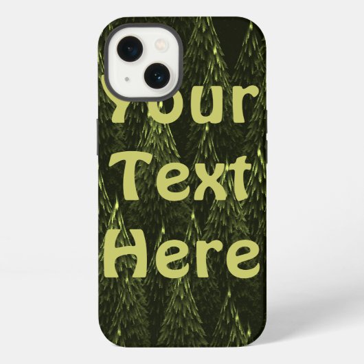針葉樹 iPhoneケース (裏面)