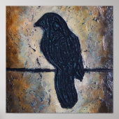 針金に彫られた鳥 ポスター (正面)