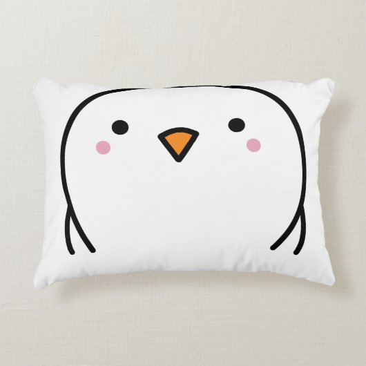 針金の上に3羽の鳥 アクセントクッション (正面)