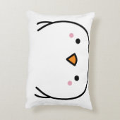 針金の上に3羽の鳥 アクセントクッション (裏面(縦))