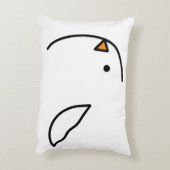 針金の上に3羽の鳥 アクセントクッション (裏面(縦))