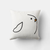 針金の上に3羽の鳥 クッション (裏面)