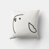 針金の上に3羽の鳥 クッション (裏面)