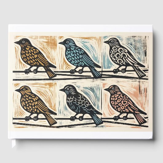 針金の上の鳥 ゲストブック (正面)