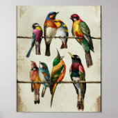 針金素晴らしの上のヴィンテージ ポスター (正面)