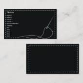 針-ビジネス 名刺 (正面/裏面)