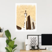 針 ポスター (ホームオフィス)