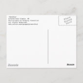 針 ポストカード (裏面)