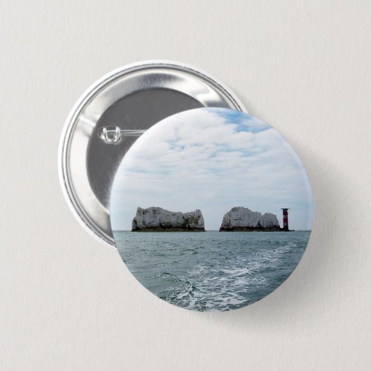 針 缶バッジ (正面&裏面)