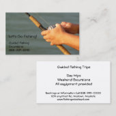 釣ざおおよびガイドのための巻き枠の名刺 名刺 (正面/裏面)