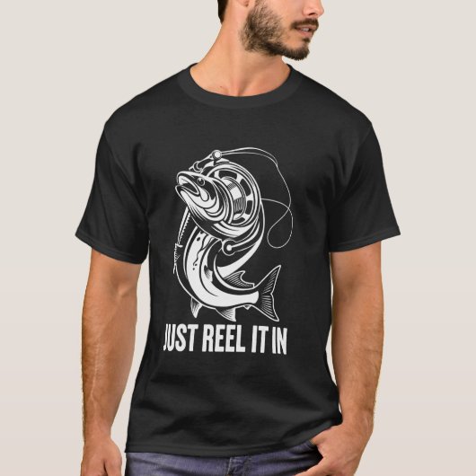 釣ってみよう Tシャツ (正面)