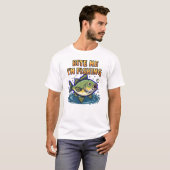 釣られてくれ  Tシャツ (正面フル)