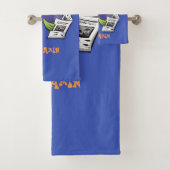 釣りおもしろい魚の漫画 バスタオルセット (インサイチュ)