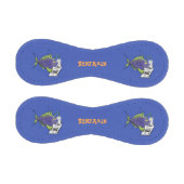 釣りおもしろい魚の漫画 野球ボール (パネル)