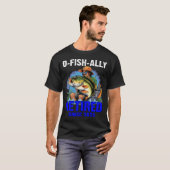 釣りが好きで生まれてきた Tシャツ (正面フル)