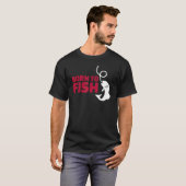 釣りが好きで生まれてきた Tシャツ (正面フル)