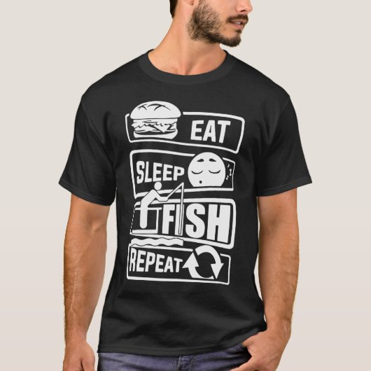 釣りが好きな女性のためのTシャツ Tシャツ (正面)