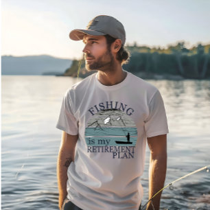 釣りが私の老後計画です Tシャツ