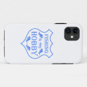 釣りが私の趣味の盾の引用 Case-Mate iPhoneケース (裏面(横))