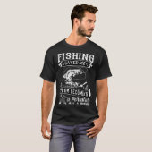 釣りが私を救った Tシャツ (正面フル)
