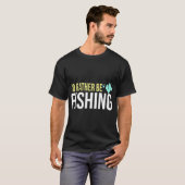 釣りさえできれば幸せ Tシャツ (正面フル)