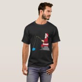 釣りとクリスマス Tシャツ (正面フル)