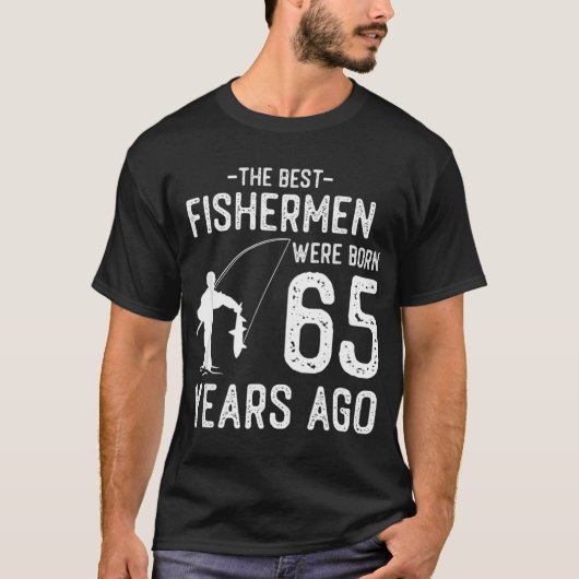 釣りとコーヒーが好きな母 Tシャツ (正面)