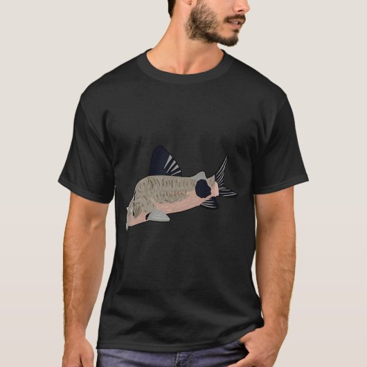 釣りと恋愛中 Tシャツ (正面)