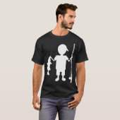 釣りと狩猟の心 Tシャツ (正面フル)
