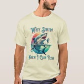 釣りに出かけよう Tシャツ (正面)