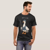 釣りに出発 Tシャツ (正面フル)