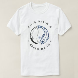 釣りに夢中 | おもしろ 釣り デザイン Tシャツ