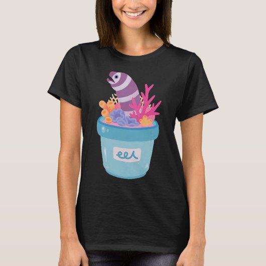 釣りに行く?MINNOWに任せて! Tシャツ (正面)