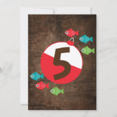 釣りに行こう バースデー 招待状 (裏面)