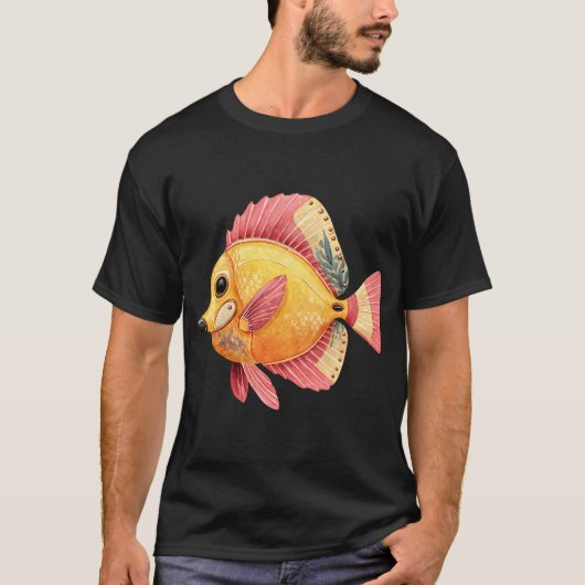 釣りに行こう Tシャツ (正面)