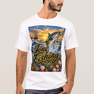 釣りに行こう Tシャツ