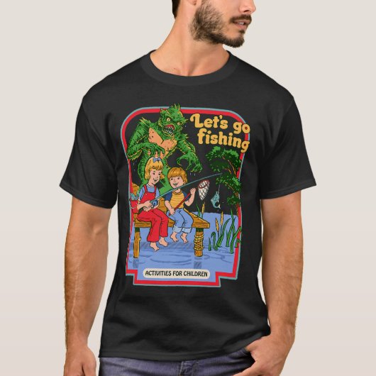 釣りに行こう Tシャツ (正面)