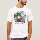 釣りに行こうTシャツ Tシャツ (正面)