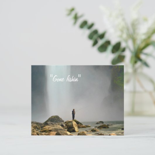 釣りに行った ポストカード (スタンド正面)