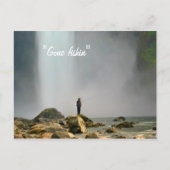 釣りに行った ポストカード (正面)