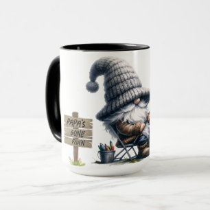 "釣りに行っちゃった" オリジナル コーヒー マグカップ