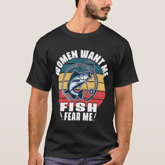 釣りに行っています Tシャツ (正面)