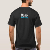 釣りに行ってます。メッセージをどうぞ メンズTシャツ Tシャツ (裏面)