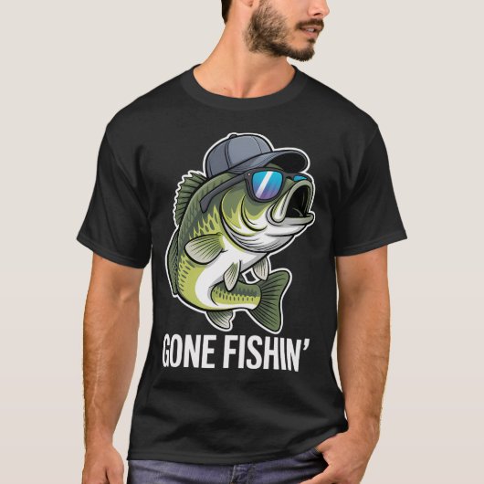釣りに連れてって Tシャツ (正面)